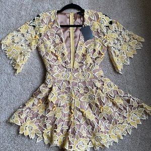 NBD Mia Romper in Sunshine XS; new with tags